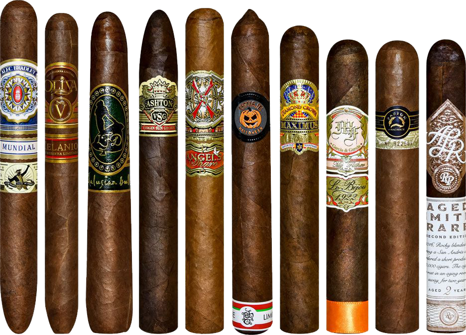 image of cigars side by side